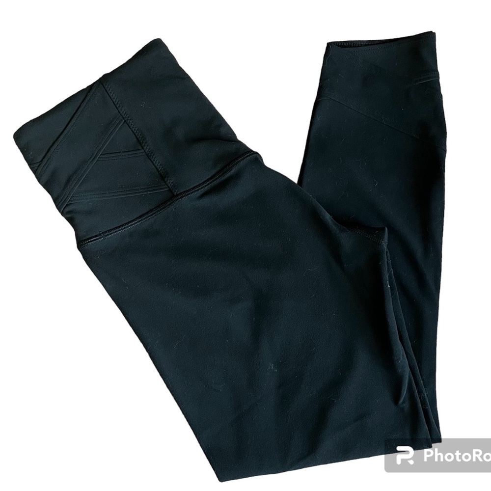 ATHLETA Black‎ Women’s Legginsg Sz SP